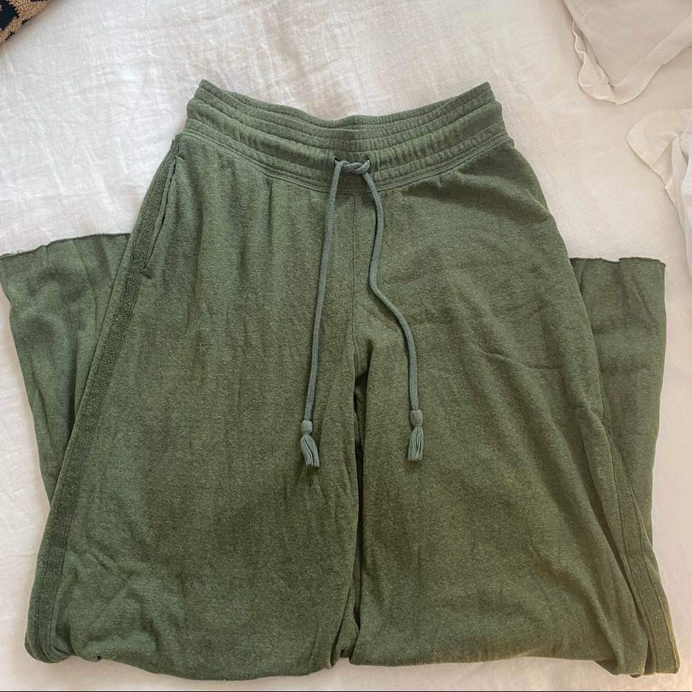 Free People Wide Leg Sweatpants